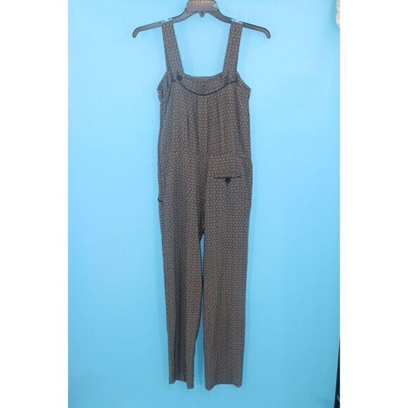 DAUGHTERS OF THE LIBERATION BLACK GRAY PRINTED ROMPER SIZE 00 - Picture 4 of 9